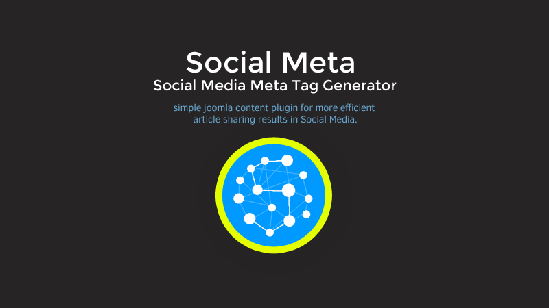 Social Media Meta tag generator for joomla