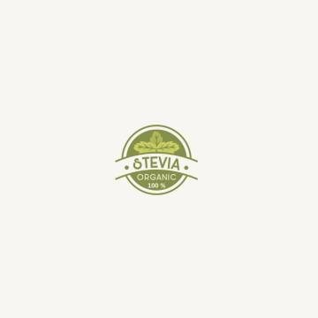 Stevia Organic Logo Design